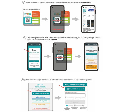 Универсальный контроллер ZONT H5000+ PRO.V2 ML00007263