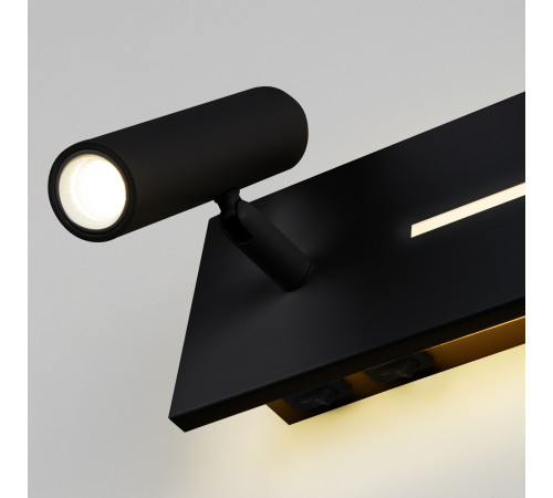 Светильник настенный светодиодный Tuo LED MRL LED 1117 черный