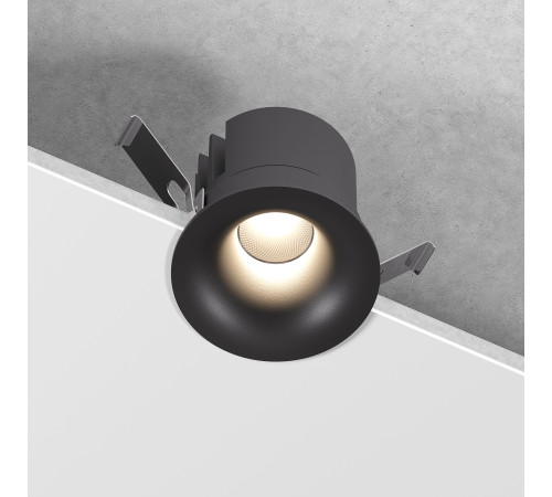 Светильник встраиваемый светодиодный Bliss 15W 4000K черный 25070/LED
