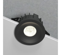Светильник встраиваемый светодиодный Combi 15W 4000K черный 25068/LED