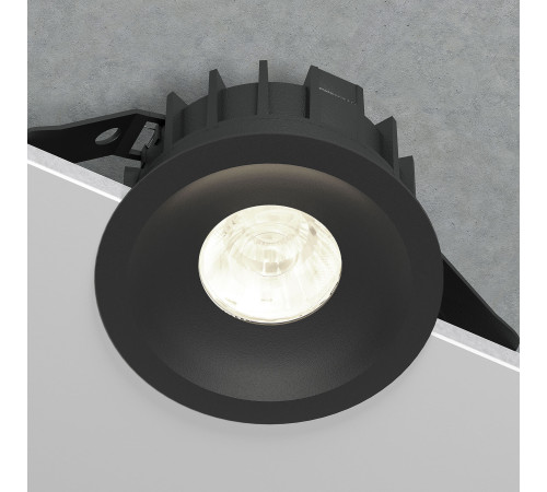 Светильник встраиваемый светодиодный Combi 20W 4000K черный 25069/LED