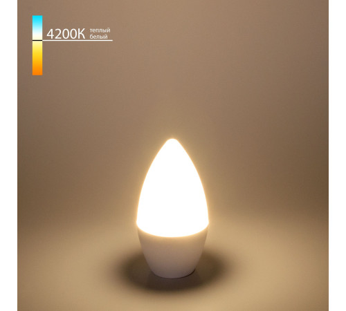 Светодиодная лампа quotСвечаquot C37 6W 4200K E14 BLE1422