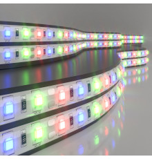 Светодиодная лента 12 В 14,4 Вт/м 60 Led/м 5050 IP65, RGB, 5 м Лента светодиодная 12V 14,4W 60Led 5050 IP65 RGB, 5м