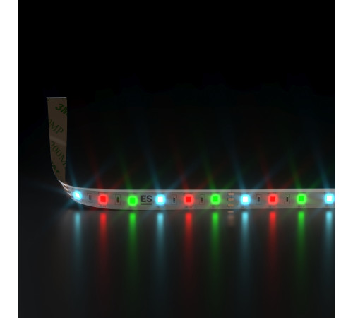 Светодиодная лента 12 В 14,4 Вт/м 60 Led/м 5050 IP65, RGB, 5 м Лента светодиодная 12V 14,4W 60Led 5050 IP65 RGB, 5м