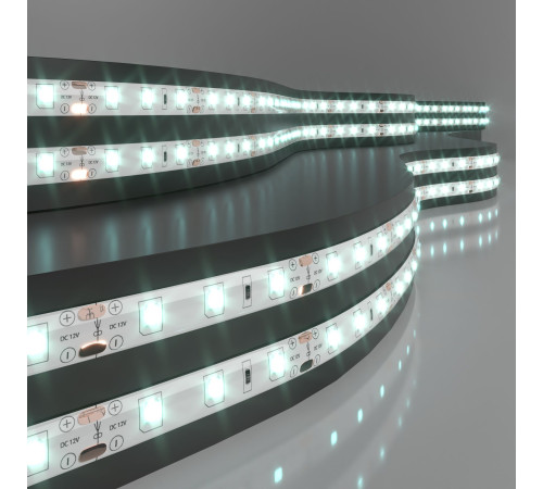 Светодиодная лента 12 В 4,8 Вт/м 60 Led/м 2835 IP65, холодный белый 6500К, 5 м Лента светодиодная 12V 4,8W 60Led 2835 IP65 холодный белый, 5м
