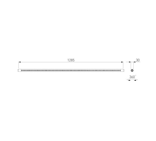 Module System Трековый светильник 24W 3000K (черный) 85174/01