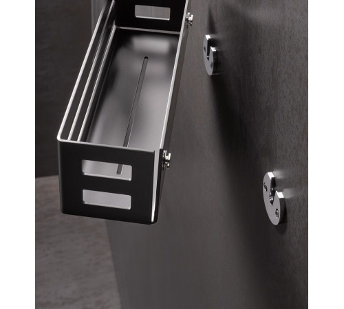 Полка для ванной Keuco Universal чёрный матовый 24954 370000