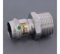 Муфта переходная пресс-Н Viega Sanpress Inox нержавеющая сталь 22x1 436506