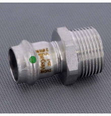 Муфта переходная пресс-Н Viega Sanpress Inox нержавеющая сталь 22x1 436506