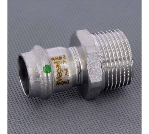 Муфта переходная пресс-Н Viega Sanpress Inox нержавеющая сталь 22x1 436506