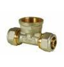 Тройник обжимной Euros 26х3/4х26 с внутренней резьбой EU.MY6508 26x34x26