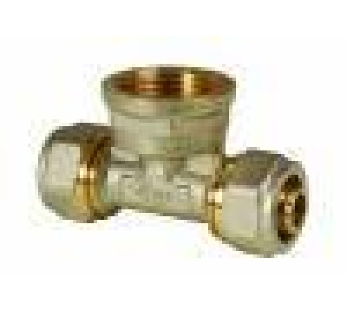 Тройник обжимной Euros 26х3/4х26 с внутренней резьбой EU.MY6508 26x34x26