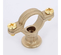 Хомут для труб декоративный Walraven BIS M6 18 мм латунь 0828018