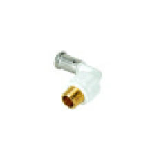 Угольник 90° Henco ПВДФ пресс НР 20x3/4 белый 5PKW-2005