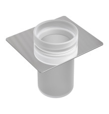 Стакан для зубных щеток подвесной Boheme Space стеклянный хром 10966-CR-TUM