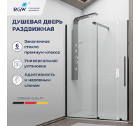 Душевая дверь RGW Tornado TO-18B 1400 мм черный 41071814-14