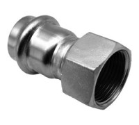 Пресс-фитинг Kromwell из нержавеющей стали с внутренней резьбой 18х3/4 KW.SP902001805