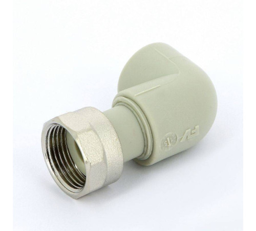 Угольник PP-R FV-Plast с накидной гайкой 20х3/4 227021