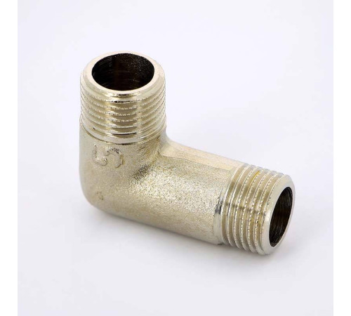 Угольник резьбовой Uni-Fitt 1/2 Н-Н никелированный 613N2200