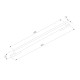 Трековый светильник 22W 3000K Mini Magnetic 85167/01