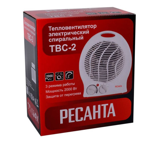 Тепловентилятор Ресанта ТВС-2