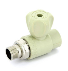 Кран для радиаторов шаровой FV-PLAST сварка-НР с разъемным соединением 20x1/2 A314020000