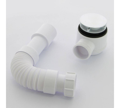 Сифон для поддона McAlpine бутылочный раздвижной 300-500 мм высота 65 мм выход 40/50 мм MRS5C-SLF-65