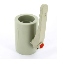 Кран шаровой полипропиленовый FV-Plast 75 мм рычаг 301075