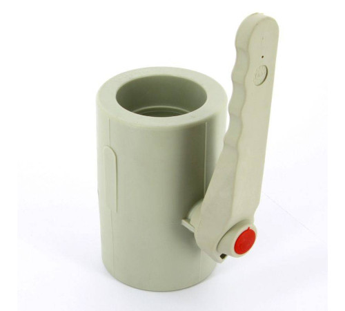 Кран шаровой полипропиленовый FV-Plast 75 мм рычаг 301075