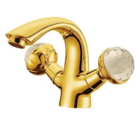 Смеситель для раковины Boheme Imperiale Presente золото глянцевое 331
