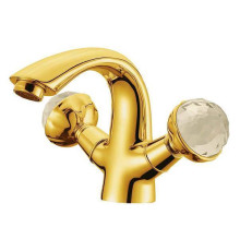 Смеситель для раковины Boheme Imperiale Presente золото глянцевое 331