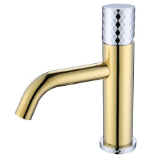 Смеситель для раковины Boheme Stick Gold Diamond Chrome 121-GCR