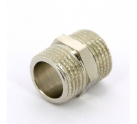 Ниппель резьбовой Tiemme 1 НН никелированный 1500070