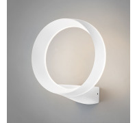 Уличный настенный светодиодный светильник Ring IP54 1710 TECHNO LED белый