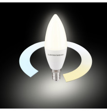 Умная лампа СвечаLED C37 Е14 7W 3300К-6500К CCT+DIM (BLE2779) BLE2779