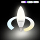 Умная лампа СвечаLED C37 Е14 7W 3300К-6500К CCT+DIM (BLE2779) BLE2779