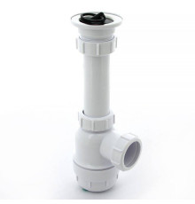 Сифон McAlpine бутылочный 1 1/2 x 40 мм с выпуском 70 мм выход 40 мм MRSK2