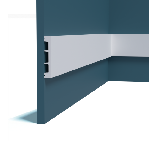 Молдинг Perfect Plus P210 из ударопрочного полимера 40х20х2000 мм P210