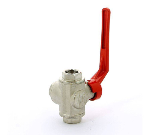 Кран шаровой Itap трехходовой L-порт ВВ рычаг 1/2 1280012