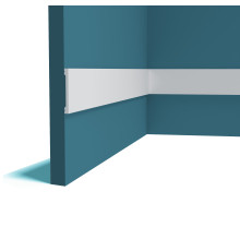 Молдинг Perfect Plus P163 из ударопрочного полимера 25х15х2000 мм P163