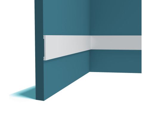 Молдинг Perfect Plus P163 из ударопрочного полимера 25х15х2000 мм P163