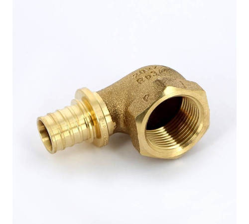 Угольник-переходник REHAU RAUTITAN RX 20х3/4 ВР бронза 366097