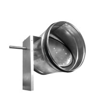 Клапан воздушный Zilon ZSK 200 под привод круглый ZSK 200