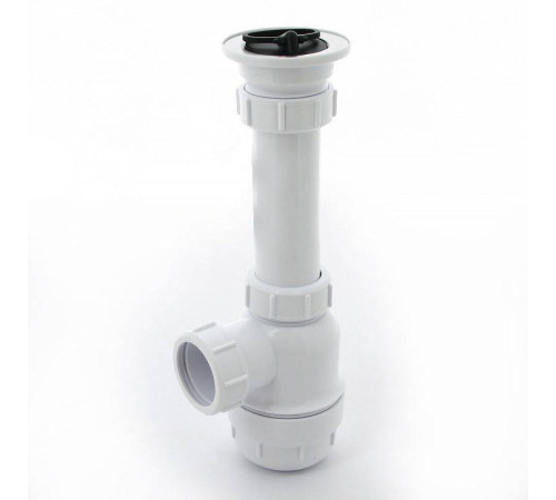 Сифон McAlpine бутылочный 1 1/2 x 40 мм с выпуском 70 мм выход 40 мм MRSK2