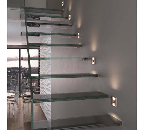 Встраиваемая LED подсветка МУН (шампань) W1154511