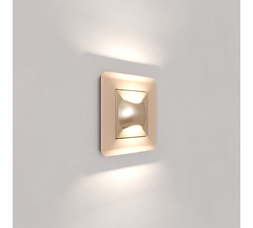 Встраиваемая LED подсветка МУН (шампань) W1154511