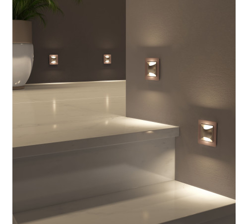 Встраиваемая LED подсветка МУН (шампань) W1154511