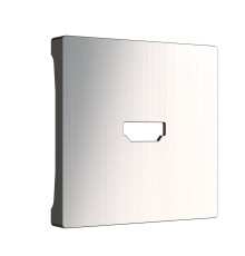 W1196002/ Накладка для розетки HDMI (глянцевый никель) W1196002