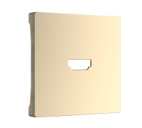 W1196011/ Накладка для розетки HDMI (шампань) W1196011