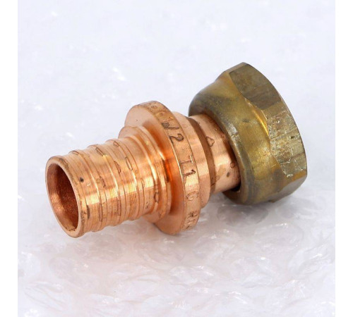 Муфта с накидной гайкой Rehau RAUTITAN RX+ 20-G 1/2 бронза 14563371001